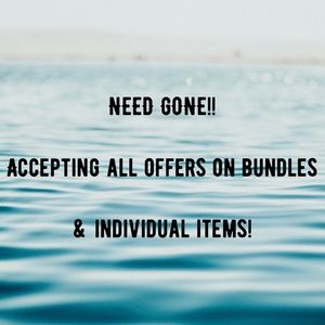 Accepting all offers!!